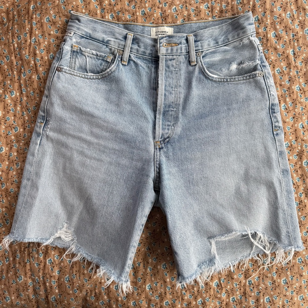 CITIZENS OF HUMANITY Denim Camilla Shorts Size 25